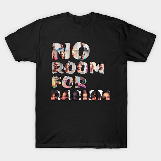 No hay lugar para racismo T-Shirt by YAZERU